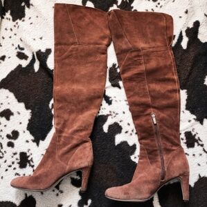 Vince Camuto Brown Heeled Boots